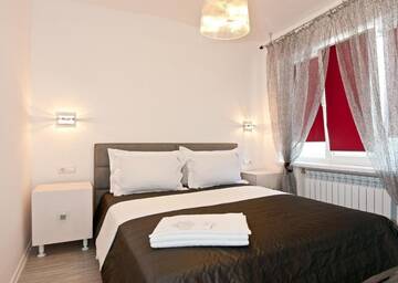 Апартаменты «Мода» с 1 спальней и гидромассажной ванной, панорамный вид в  Partner Guest House